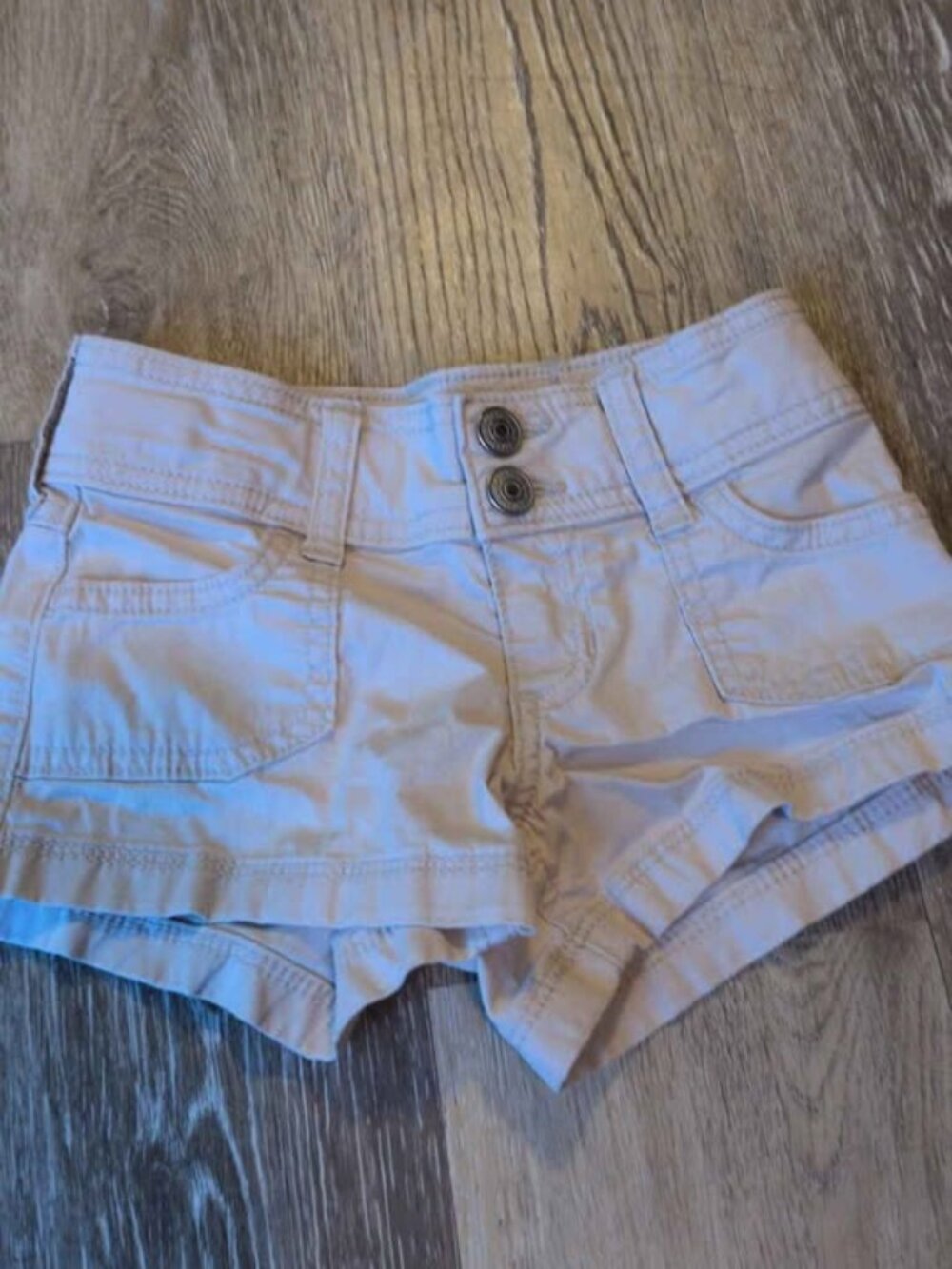 Abercrombie Kids Y2K Low Rise Shorts Size 5/6 nwot